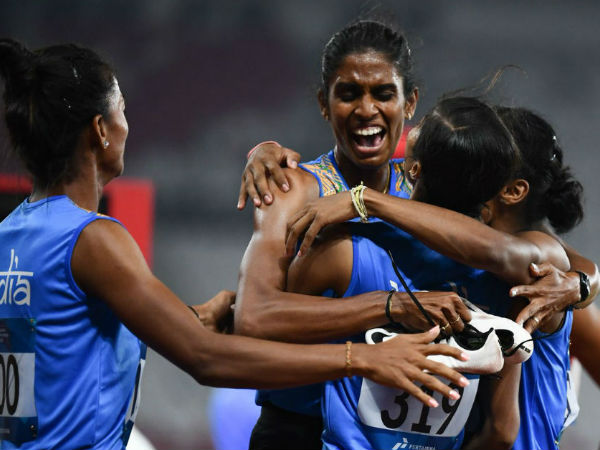 13. ಮಹಿಳಾ ವಿಭಾಗದ 4x400 ಮೀ. ರಿಲೇ