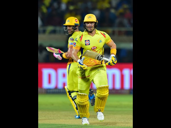 4. ಶೇನ್ ವಾಟ್ಸನ್ ಮತ್ತು ಫಾಫ್ ಡು ಪ್ಲೆಸಿಸ್ - 181 ರನ್ಸ್