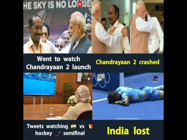 ಪ್ರಧಾನಿ ತೋರಿಕೆಯ ದುರಾದೃಷ್ಟದಿಂದ ಭಾರತ ಸೋತಿದೆ?
