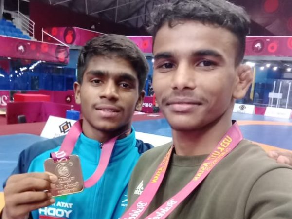 ರಾಜ್ಯಮಟ್ಟದ ಕುಸ್ತಿಯಲ್ಲಿ ಮೊದಲ ಸ್ಥಾನ